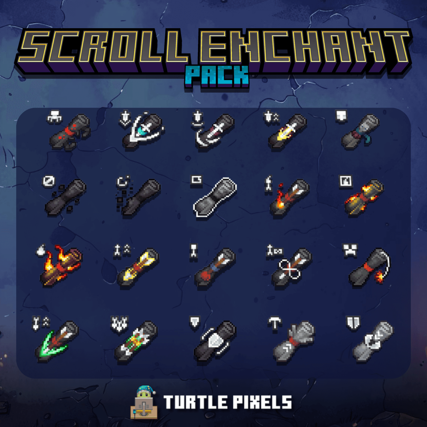Icons |Scroll Enchant Pack