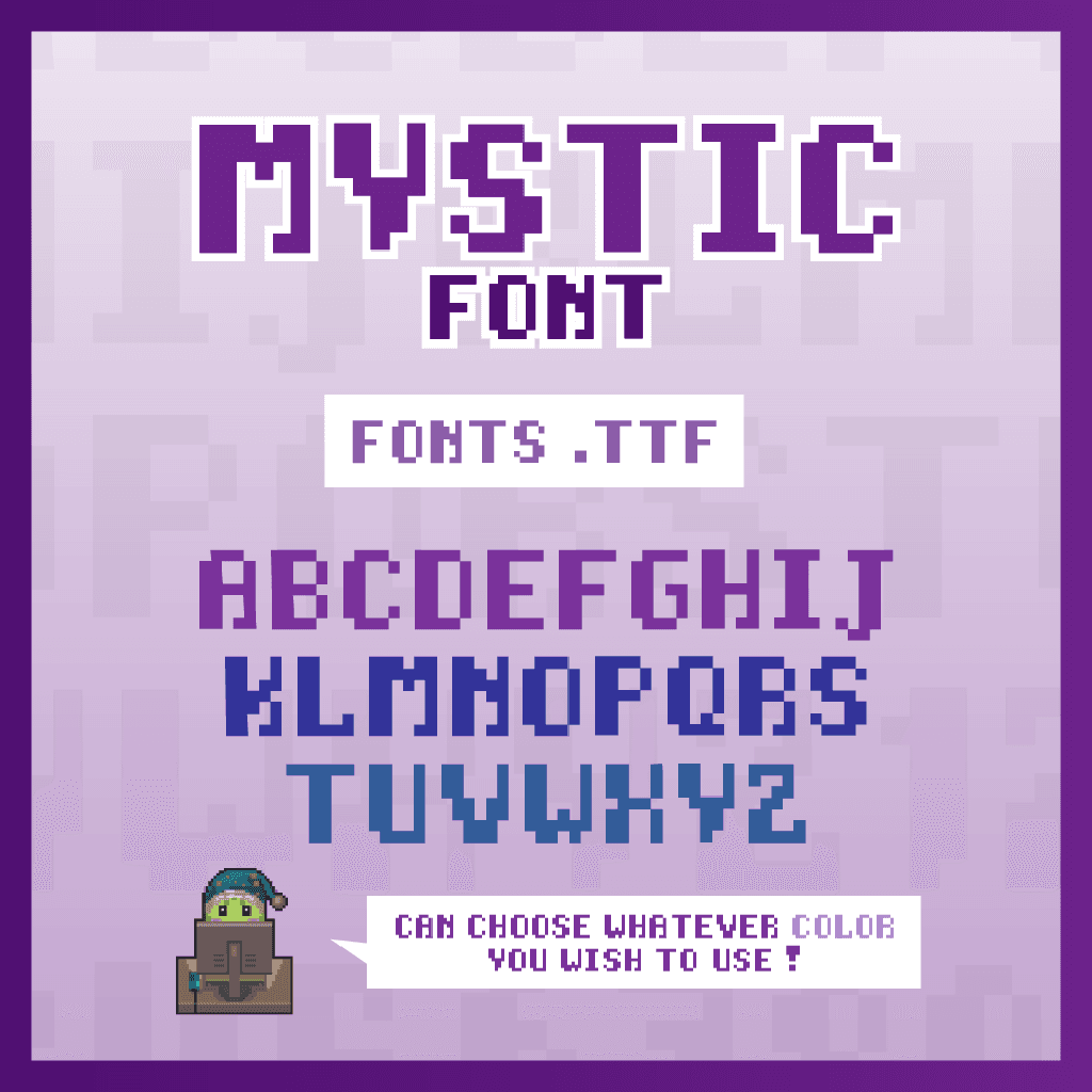 Assets |Mystic Fonts