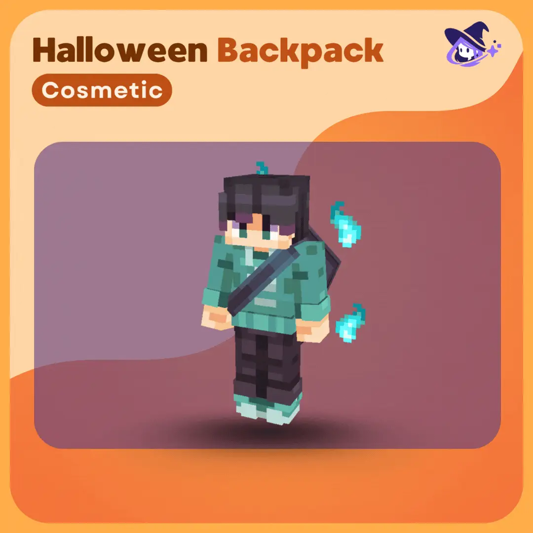 Cosmetics |Halloween Backpack [Dyeable+Crate]