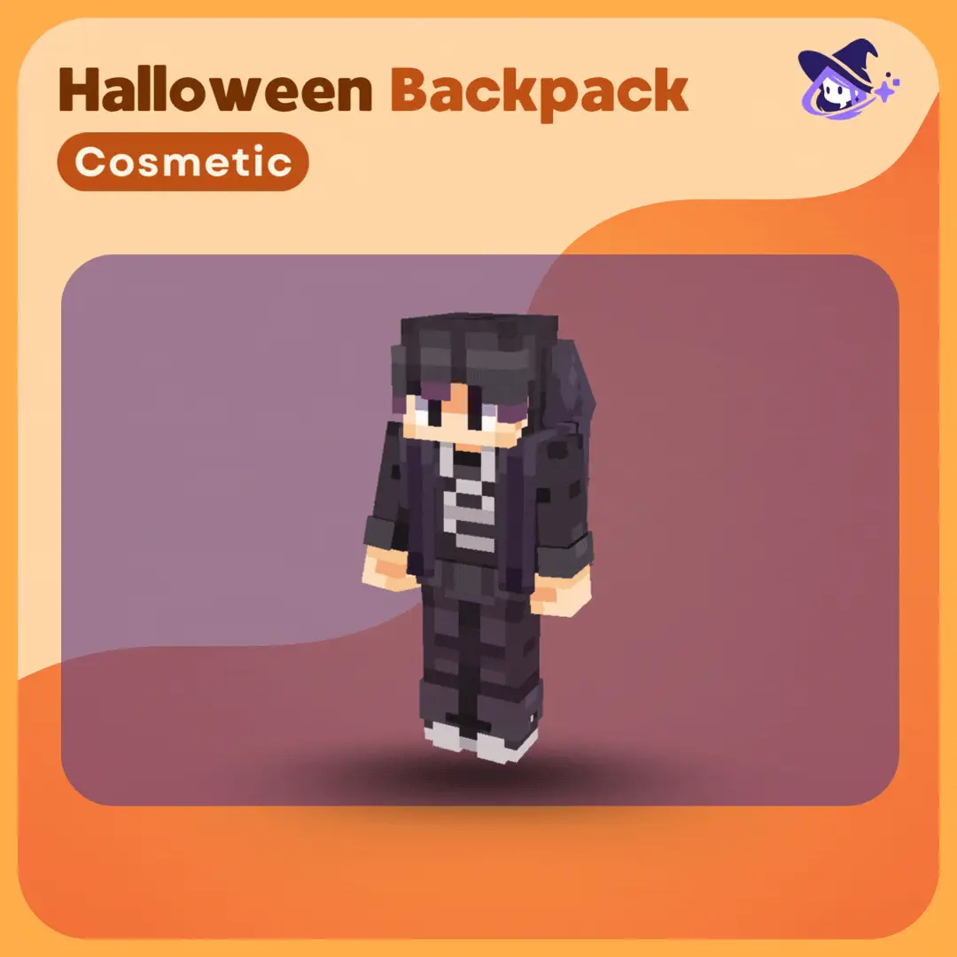 Cosmetics |Halloween Backpack [Dyeable+Crate]