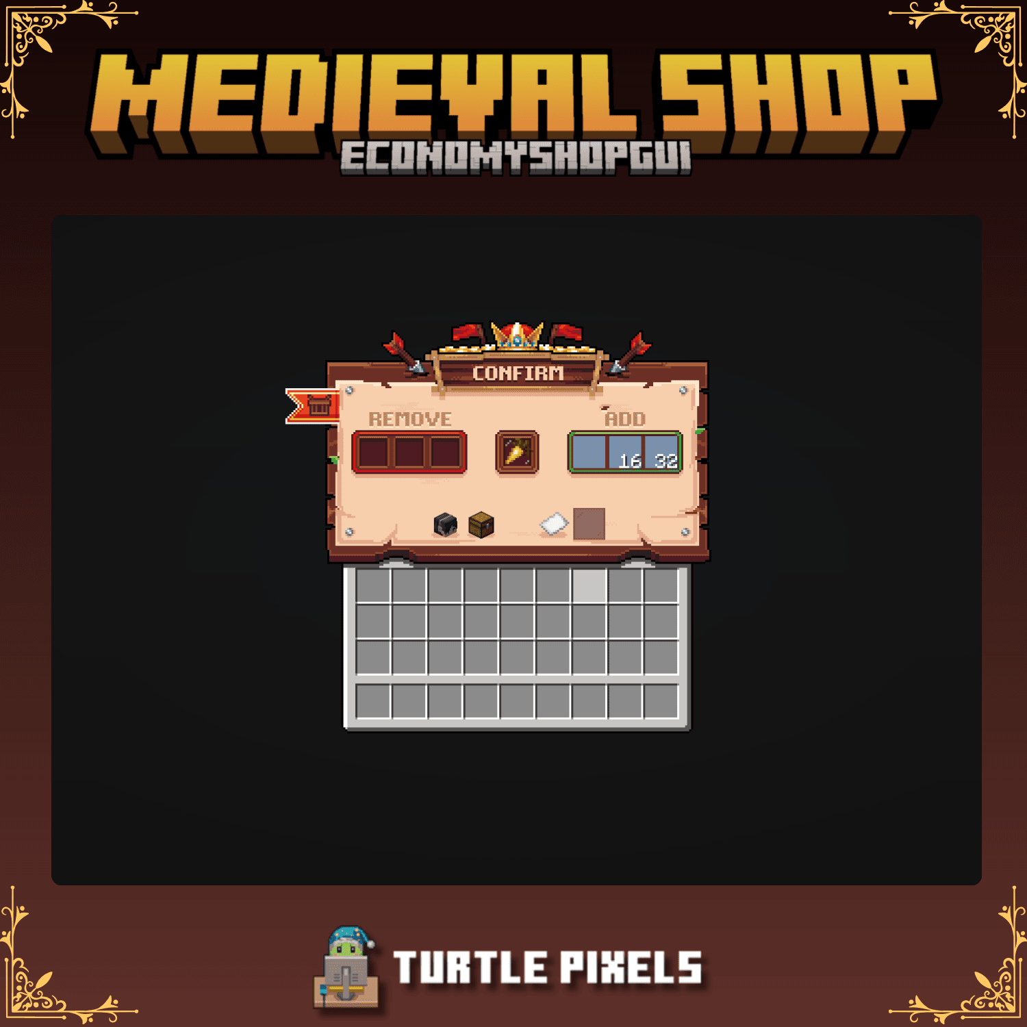 GUI |Medieval Shop [Economy Shop GUI]