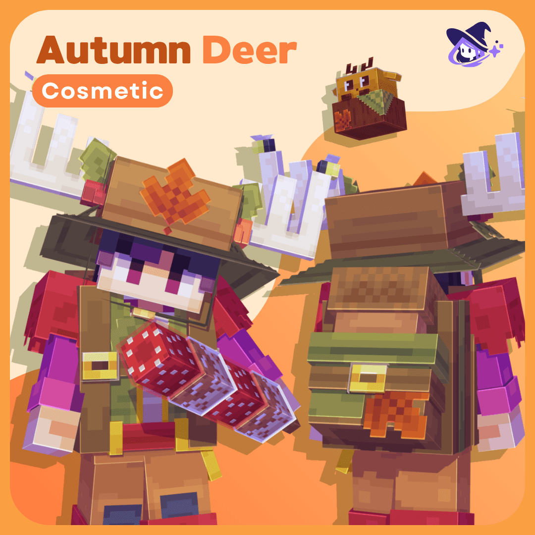 Cosmetics |Autumn camping Deer [Dyeable]