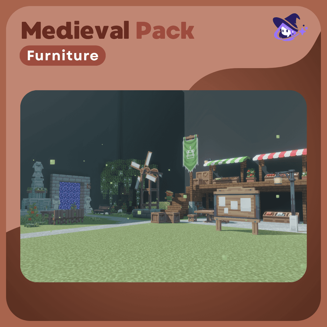 Furniture |Medieval Vol.1 [Dyeable]