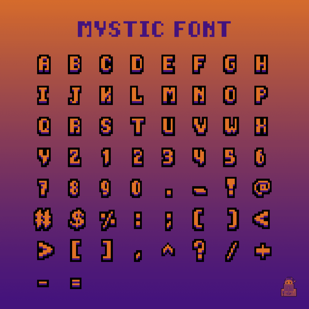 Assets |Mystic Fonts