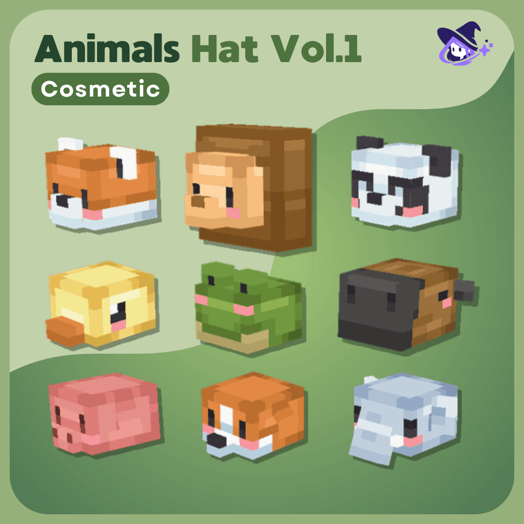 Cosmetics |Animals Hat Vol.1