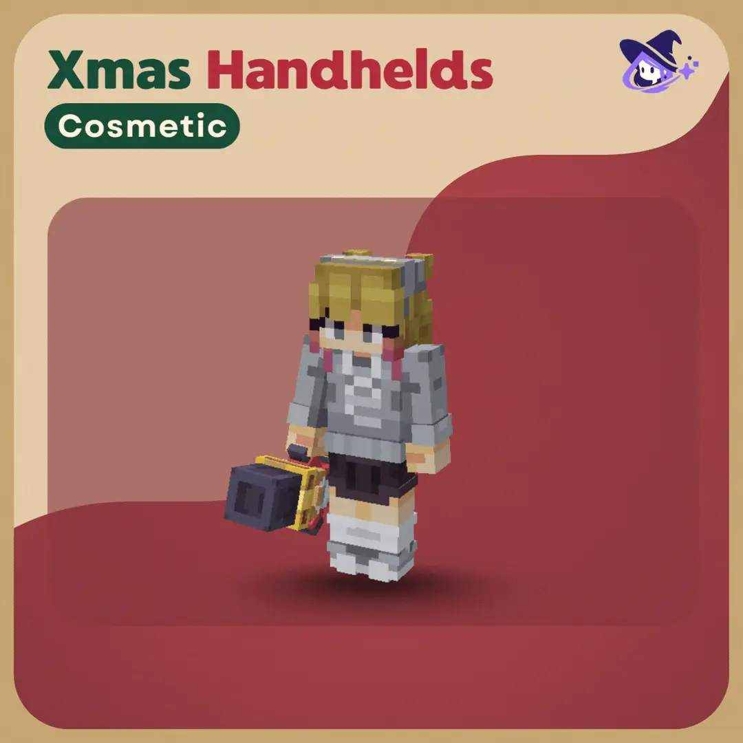 Cosmetics |Xmas Handhelds [Dyeable+Crate]