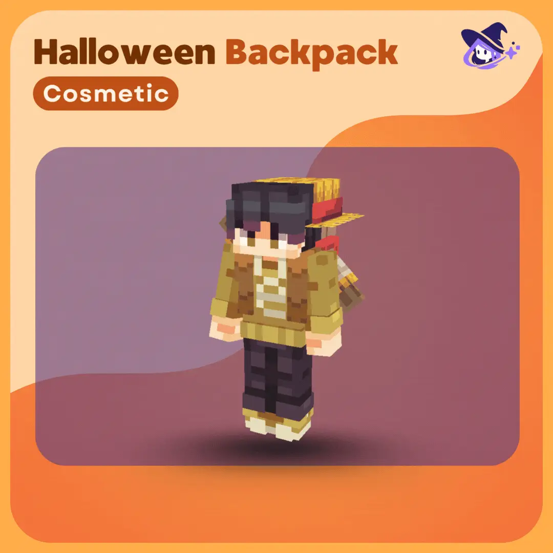 Cosmetics |Halloween Backpack [Dyeable+Crate]