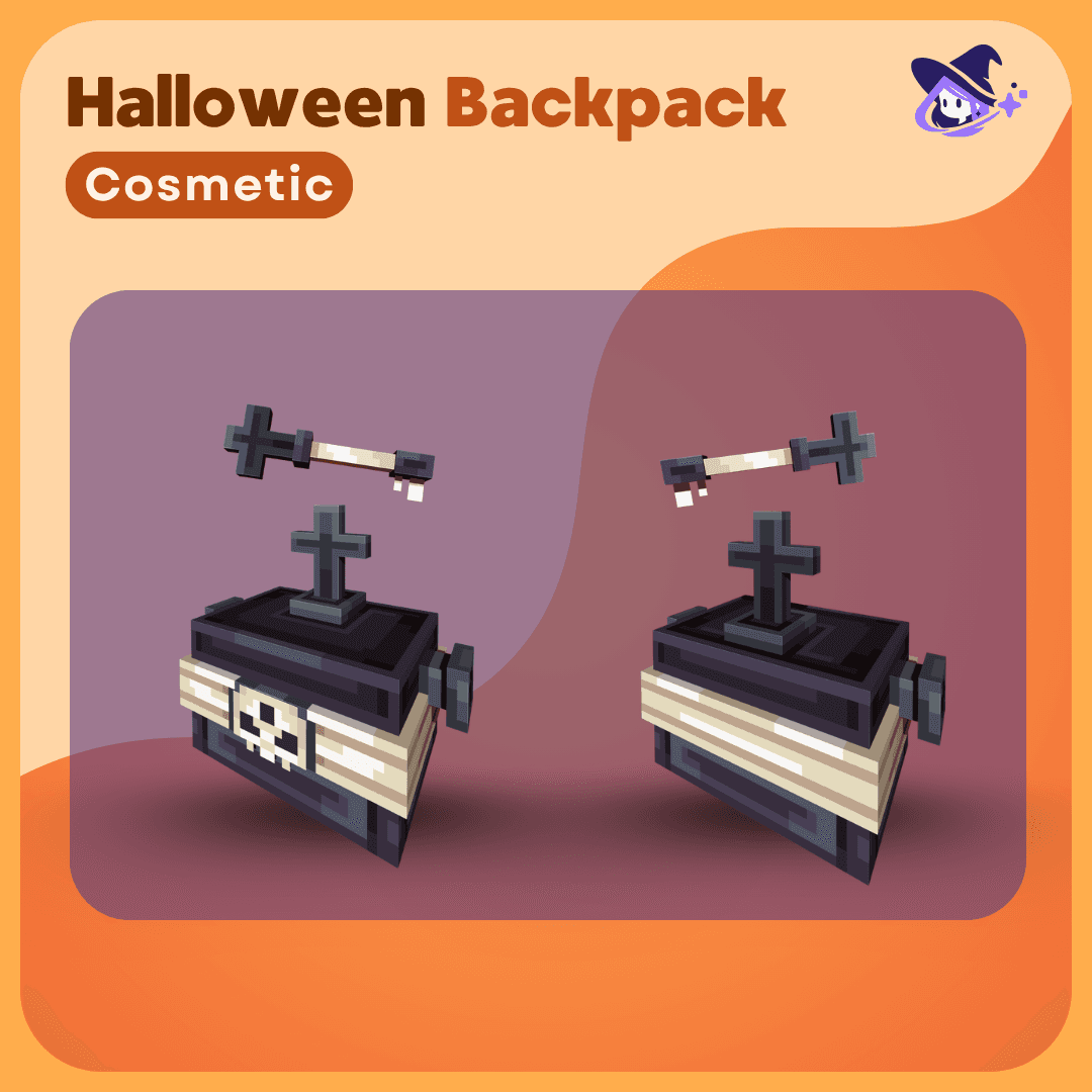 Cosmetics |Halloween Backpack [Dyeable+Crate]