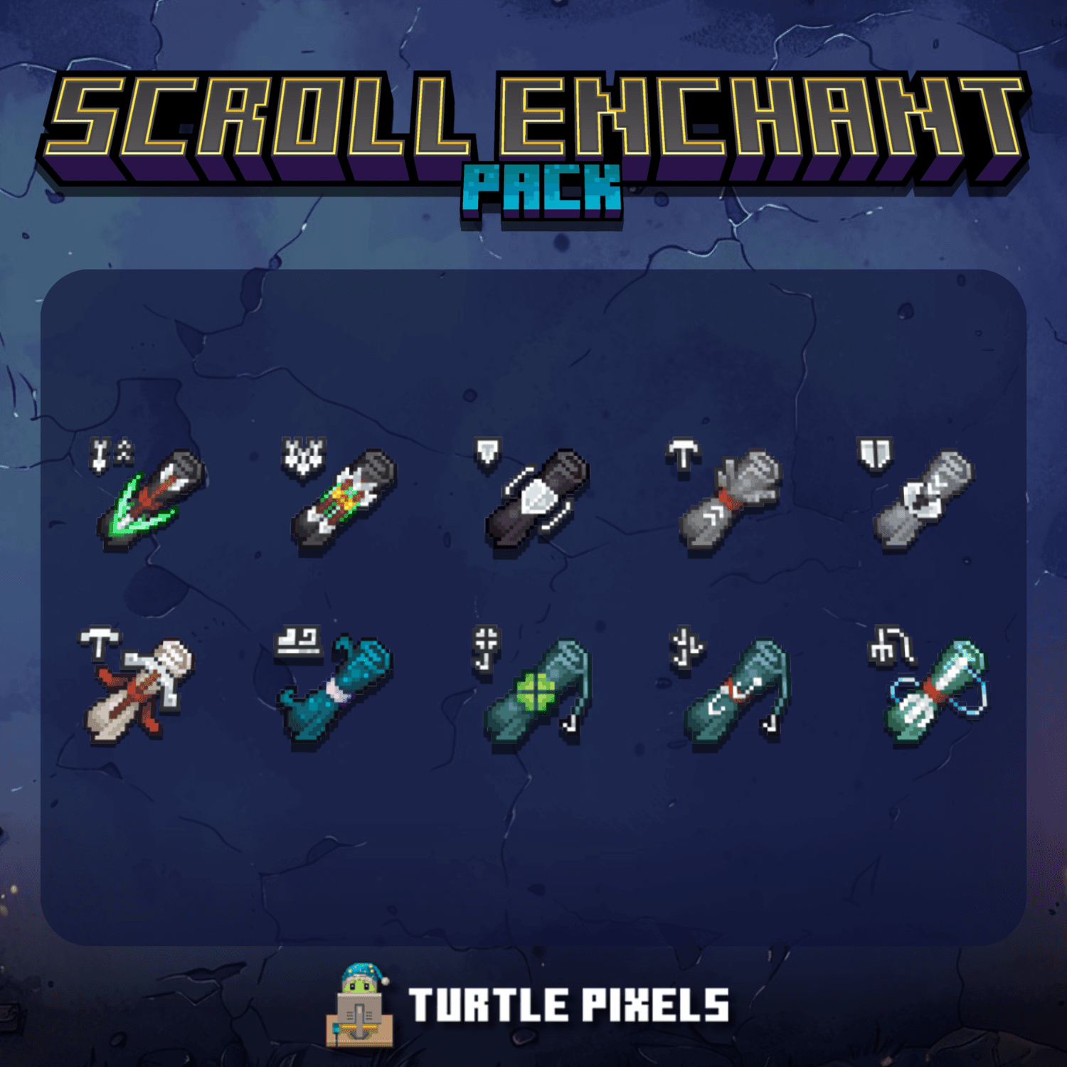 Icons |Scroll Enchant Pack