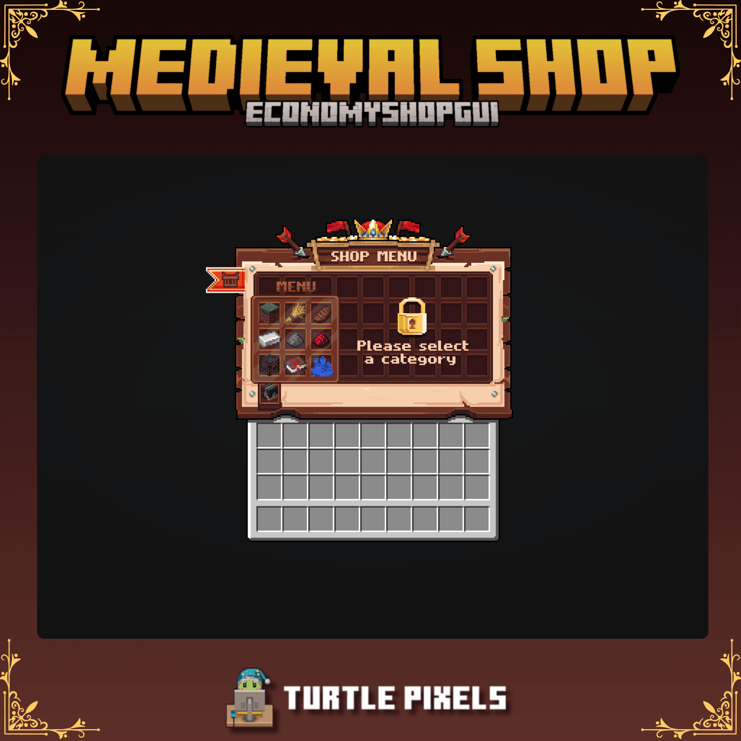 GUI |Medieval Shop [Economy Shop GUI]