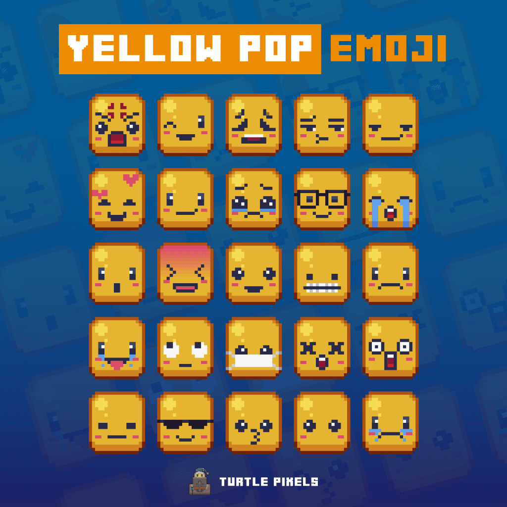 Icons |Yellow Pop Emoji