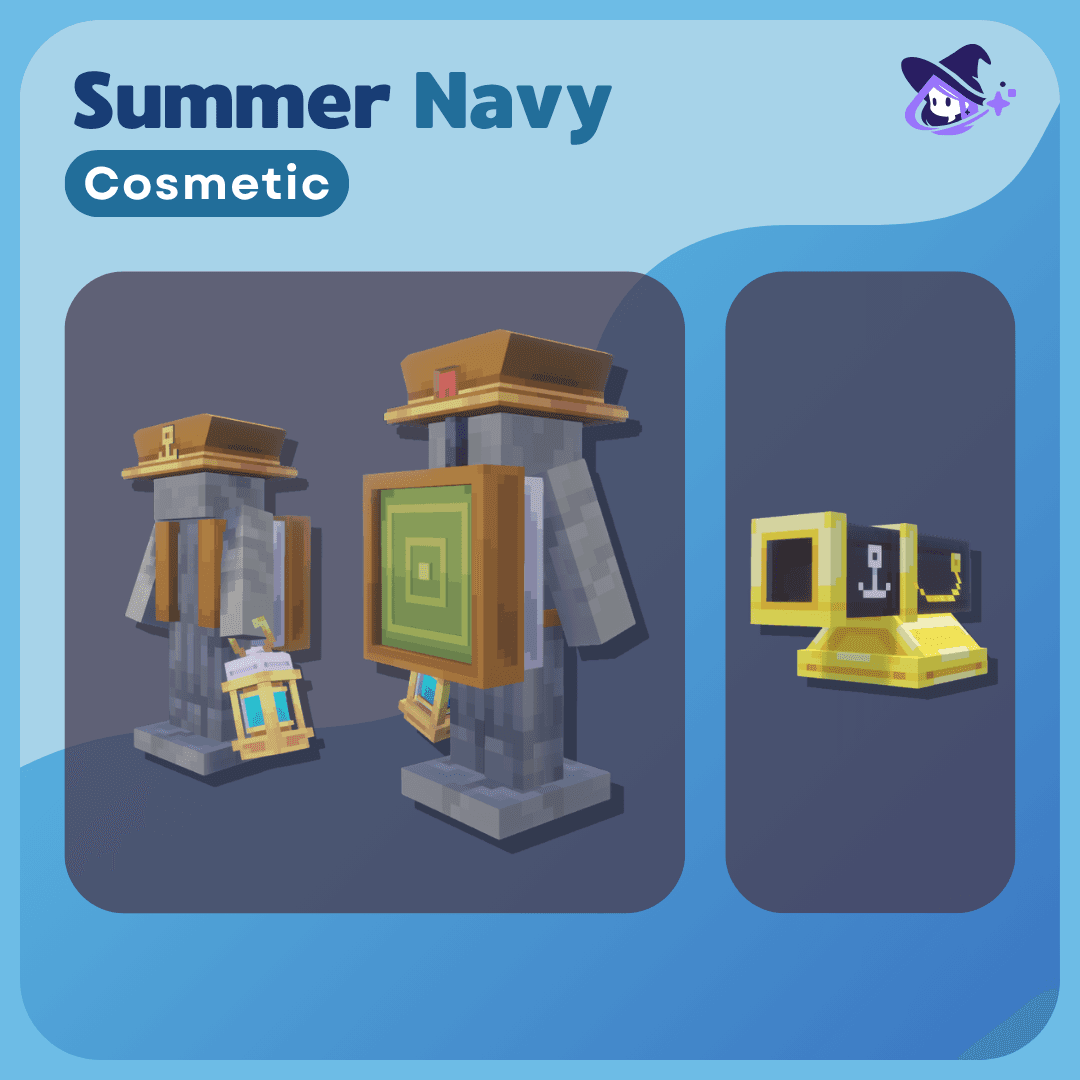 Cosmetics |Summer Navy [Dyeable+Crate]