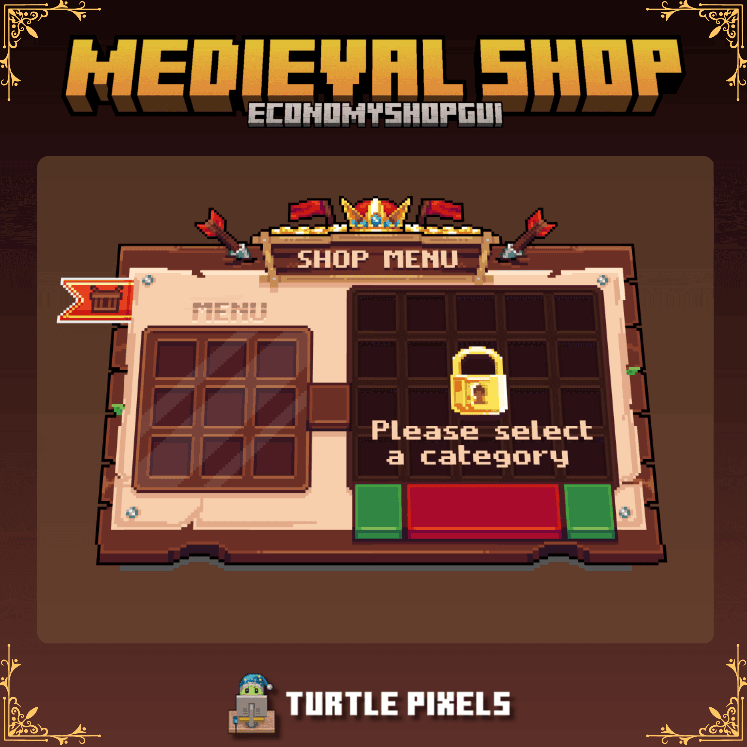 GUI |Medieval Shop [Economy Shop GUI]