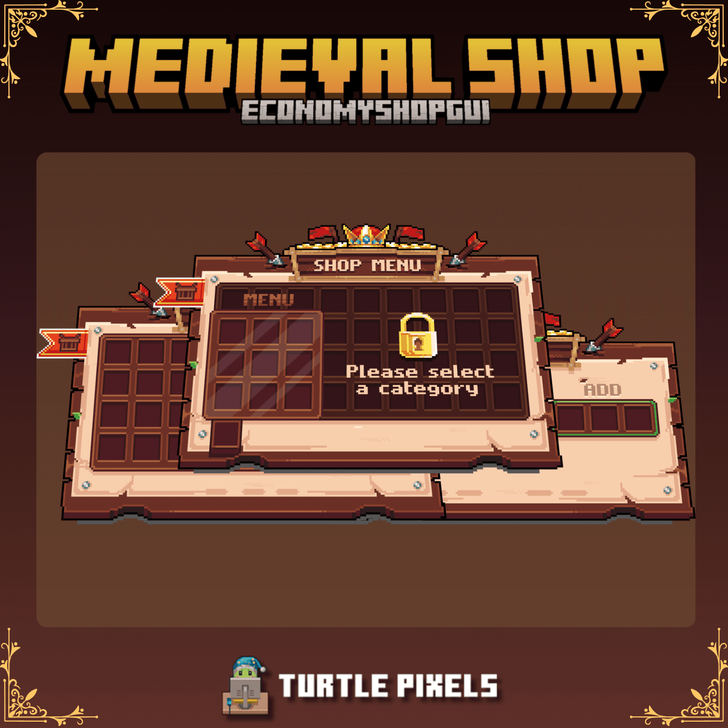 GUI |Medieval Shop [Economy Shop GUI]