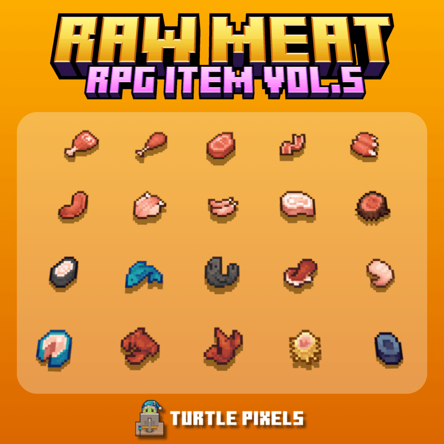Items |Raw Meat RPG Item Vol.5