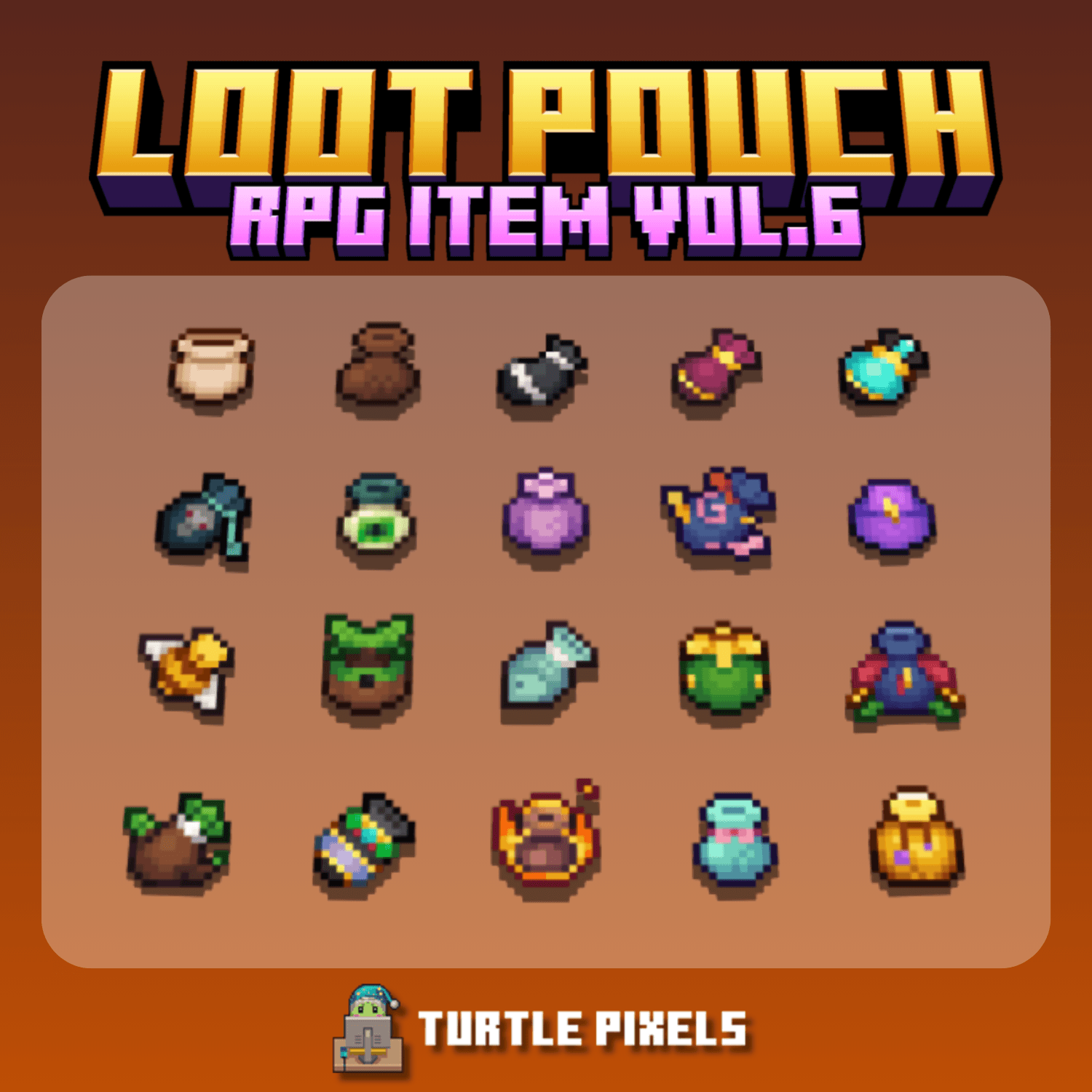 Items |Loot Pouch RPG Item Vol.6