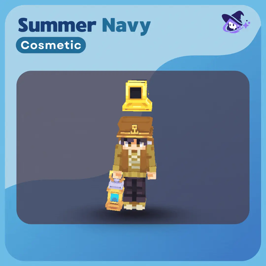 Cosmetics |Summer Navy [Dyeable+Crate]