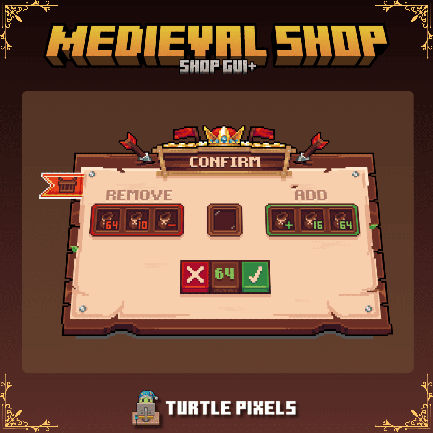 Gui |Medieval Shop GUI (ShopGui+)