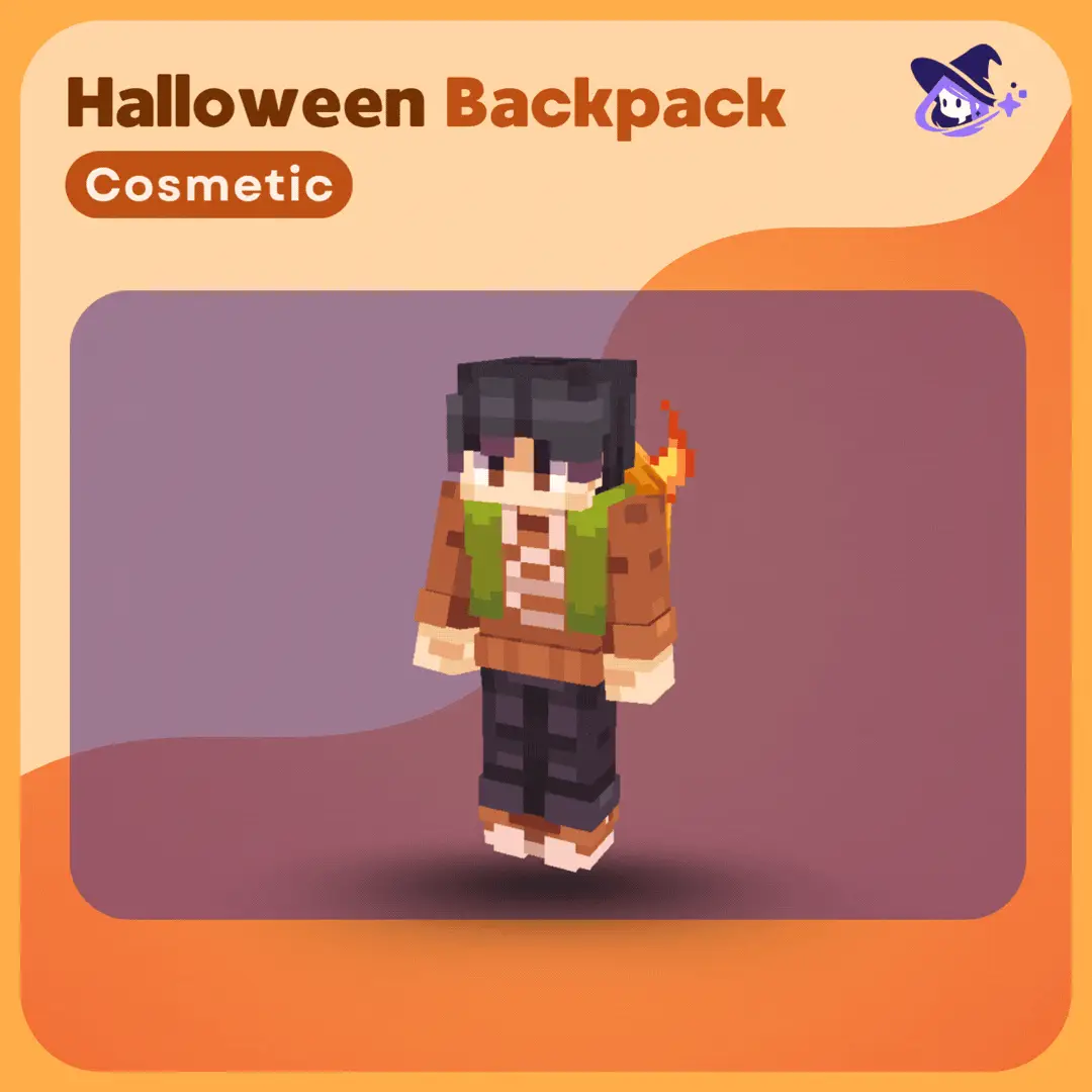 Cosmetics |Halloween Backpack [Dyeable+Crate]