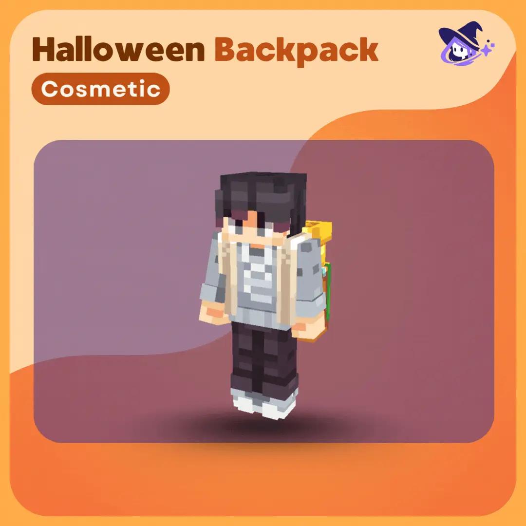 Cosmetics |Halloween Backpack [Dyeable+Crate]
