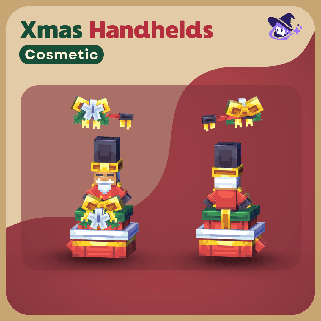 Cosmetics |Xmas Handhelds [Dyeable+Crate]