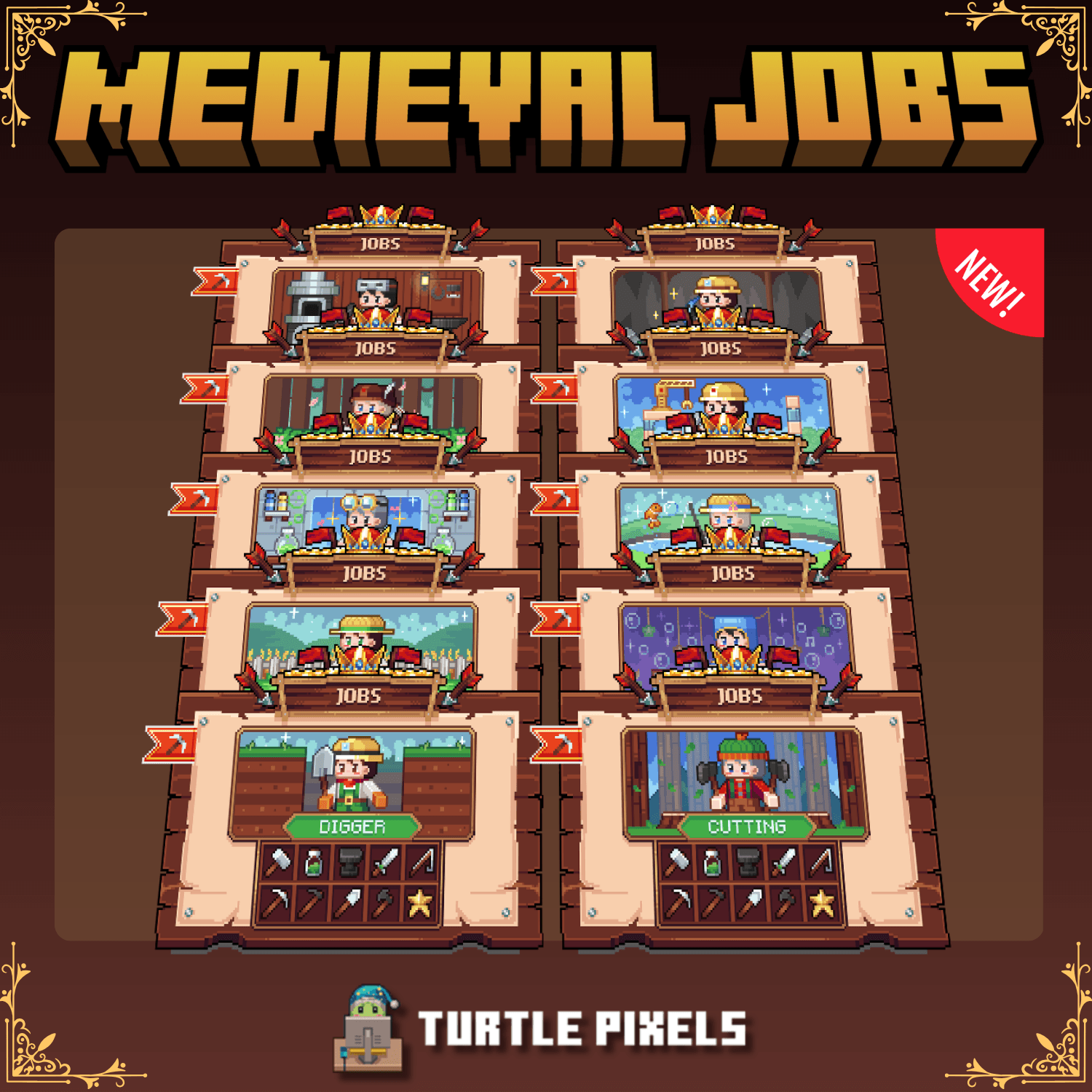GUI |Medieval Jobs