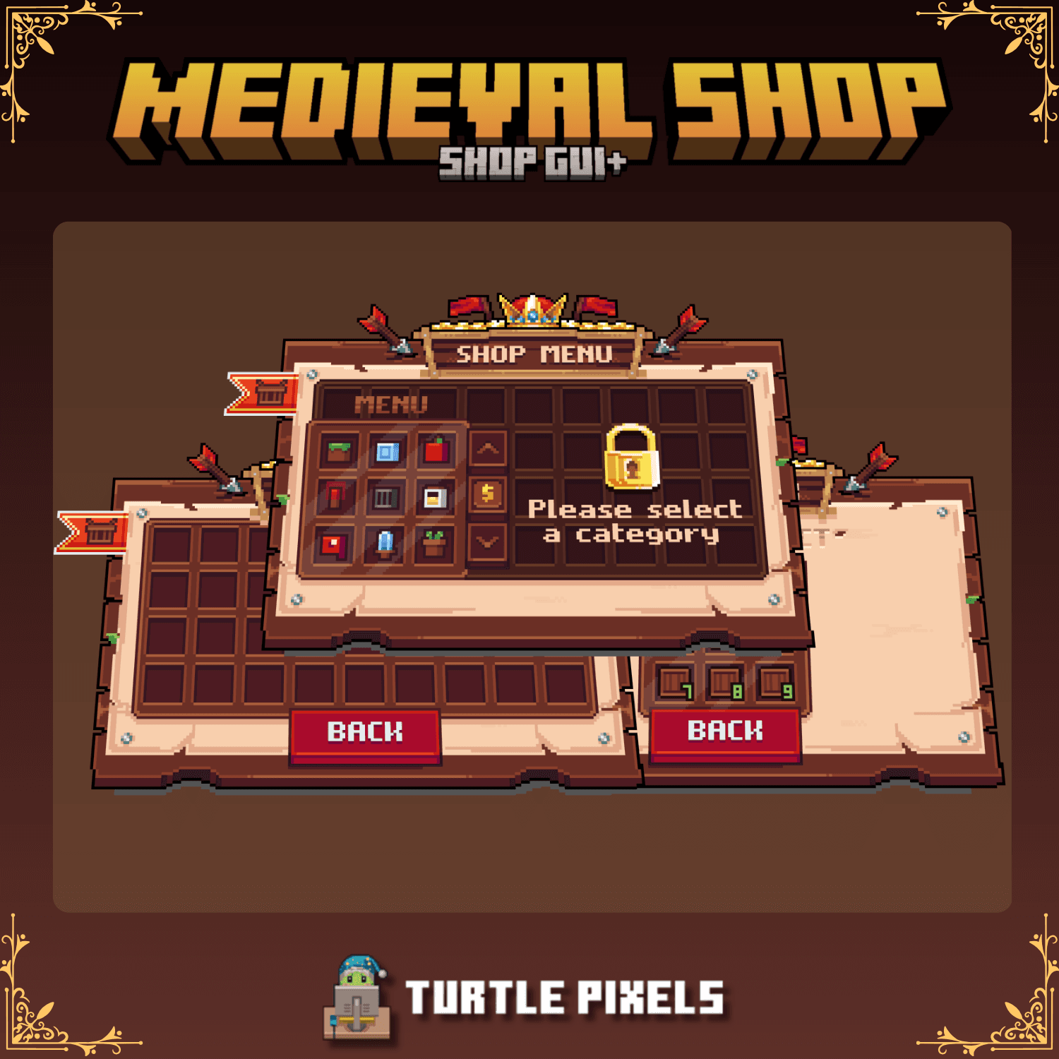 Gui |Medieval Shop GUI (ShopGui+)
