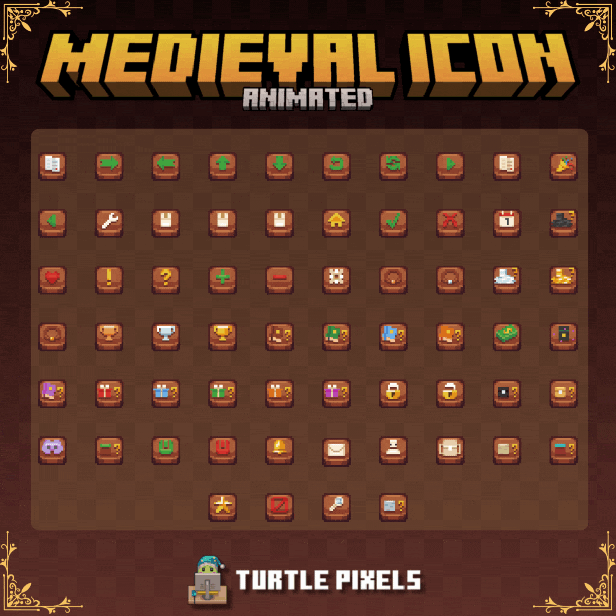 Icons |Medieval Animated