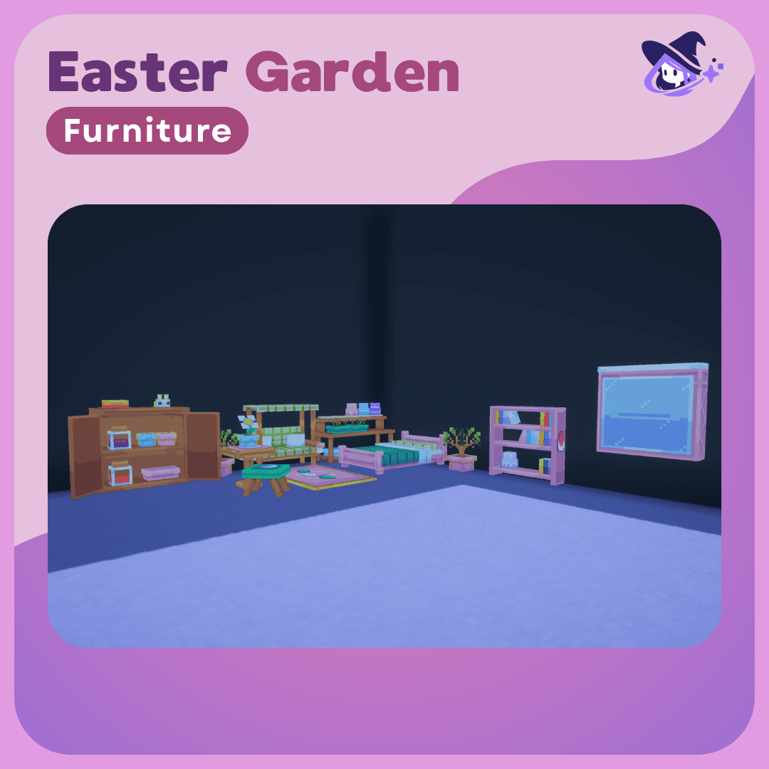 Furniture |Easter Garden [Dyeable]