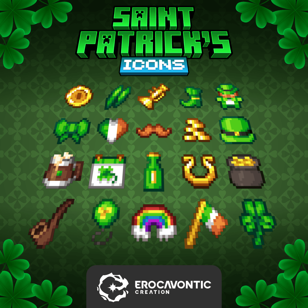 Icons |Saint Patrick's Icons Pack