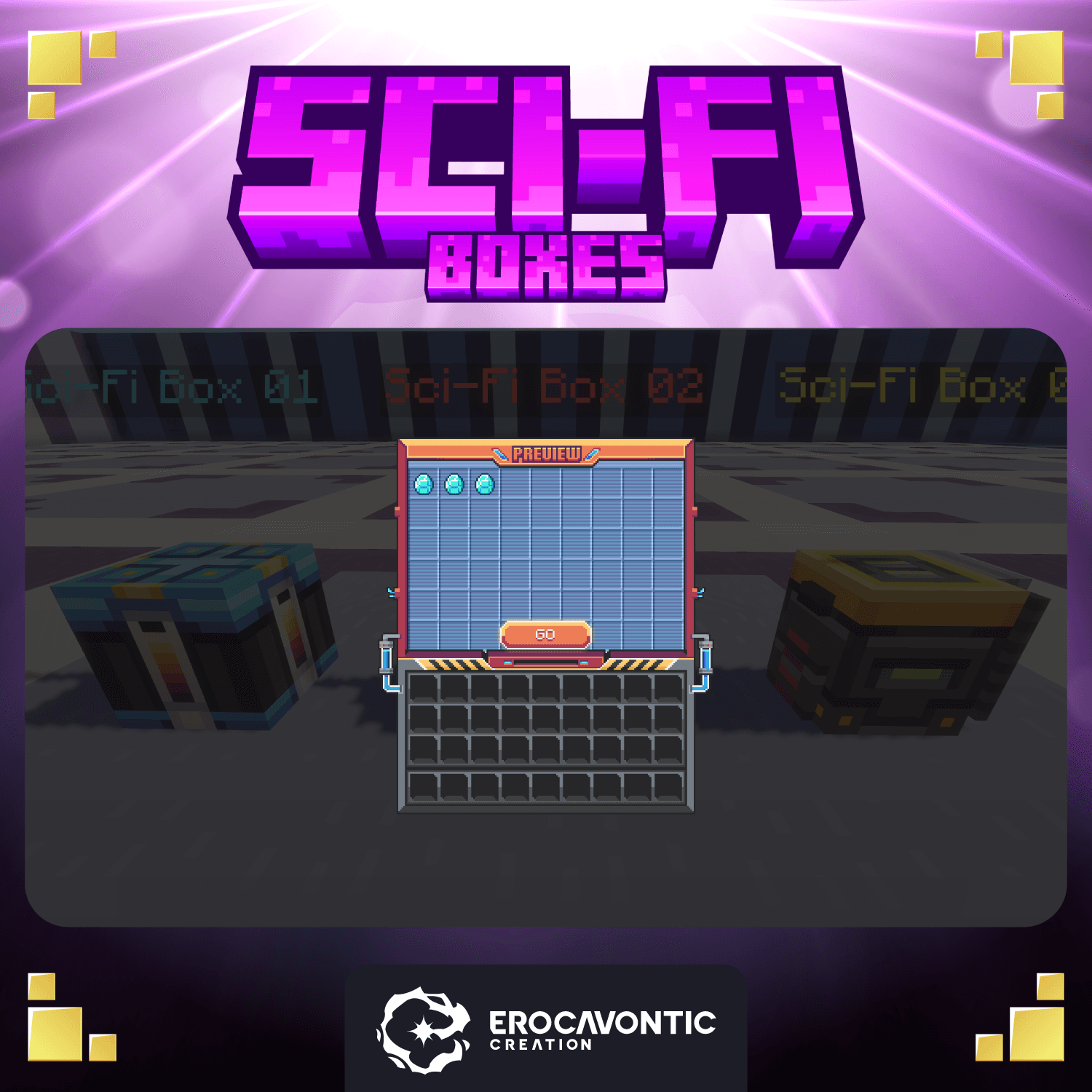Crates |Sci-fi Boxes