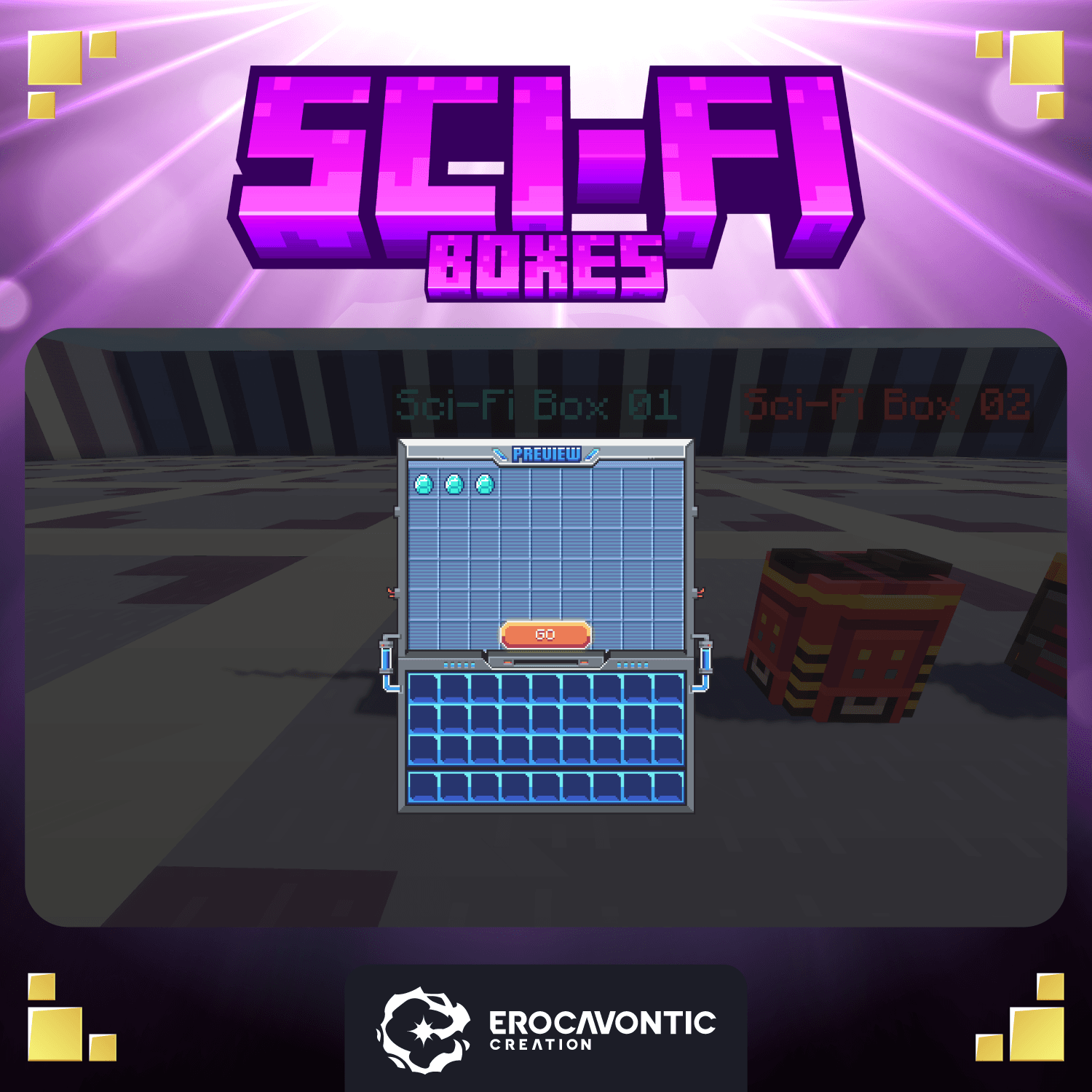 Crates |Sci-fi Boxes