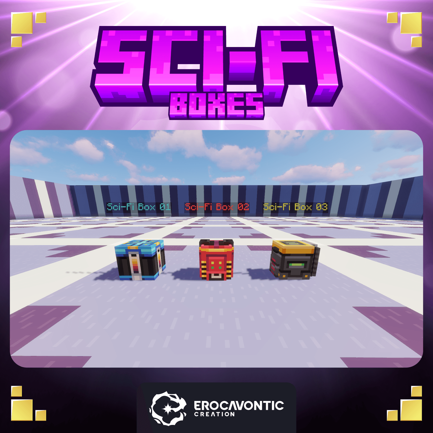 Crates |Sci-fi Boxes