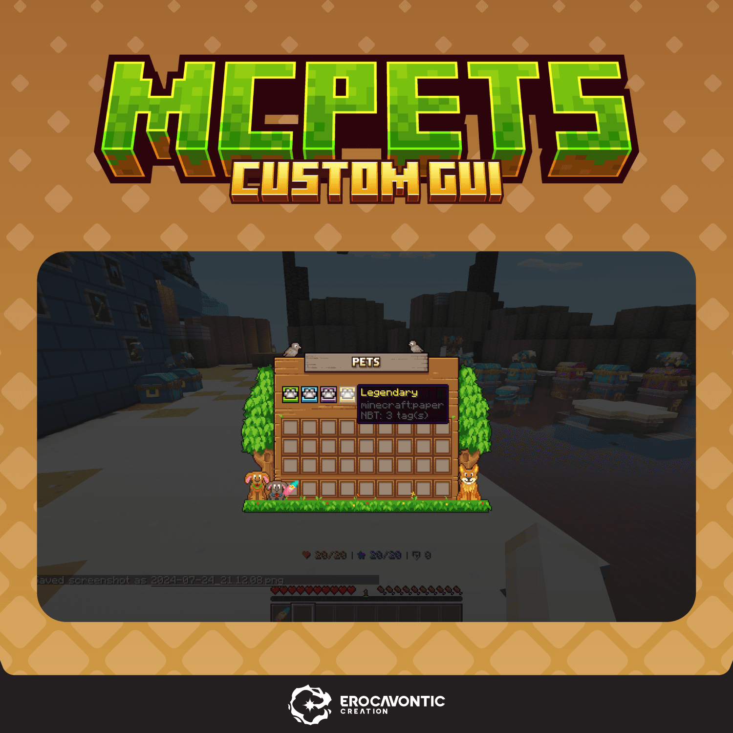 GUI |MCPets (Custom GUI)