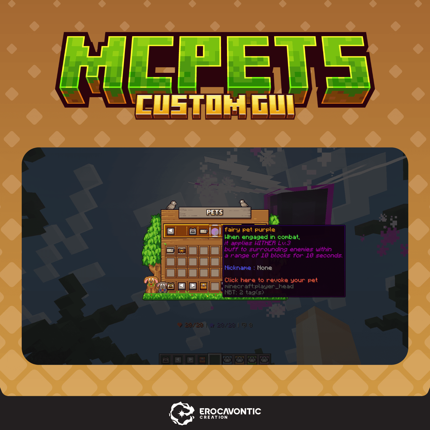 GUI |MCPets (Custom GUI)