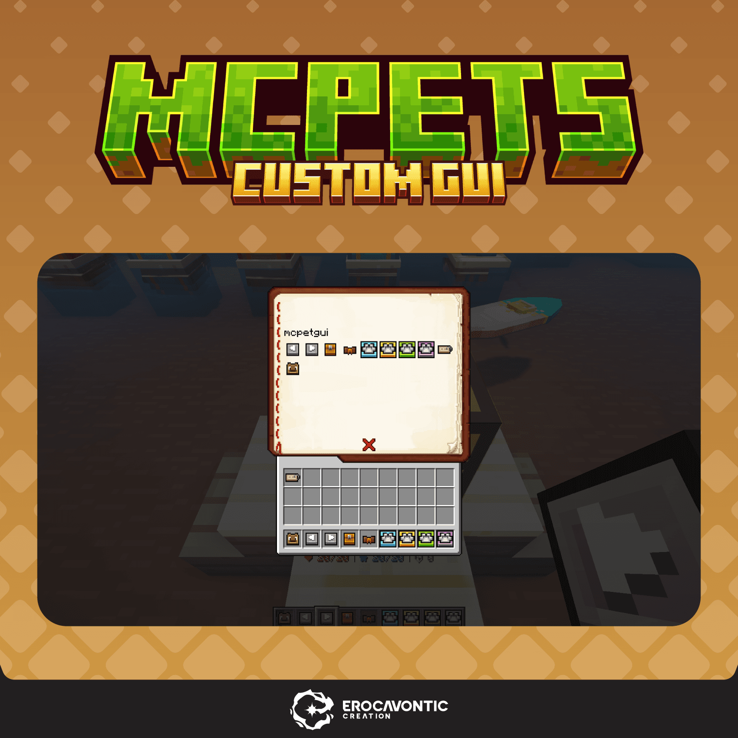 GUI |MCPets (Custom GUI)