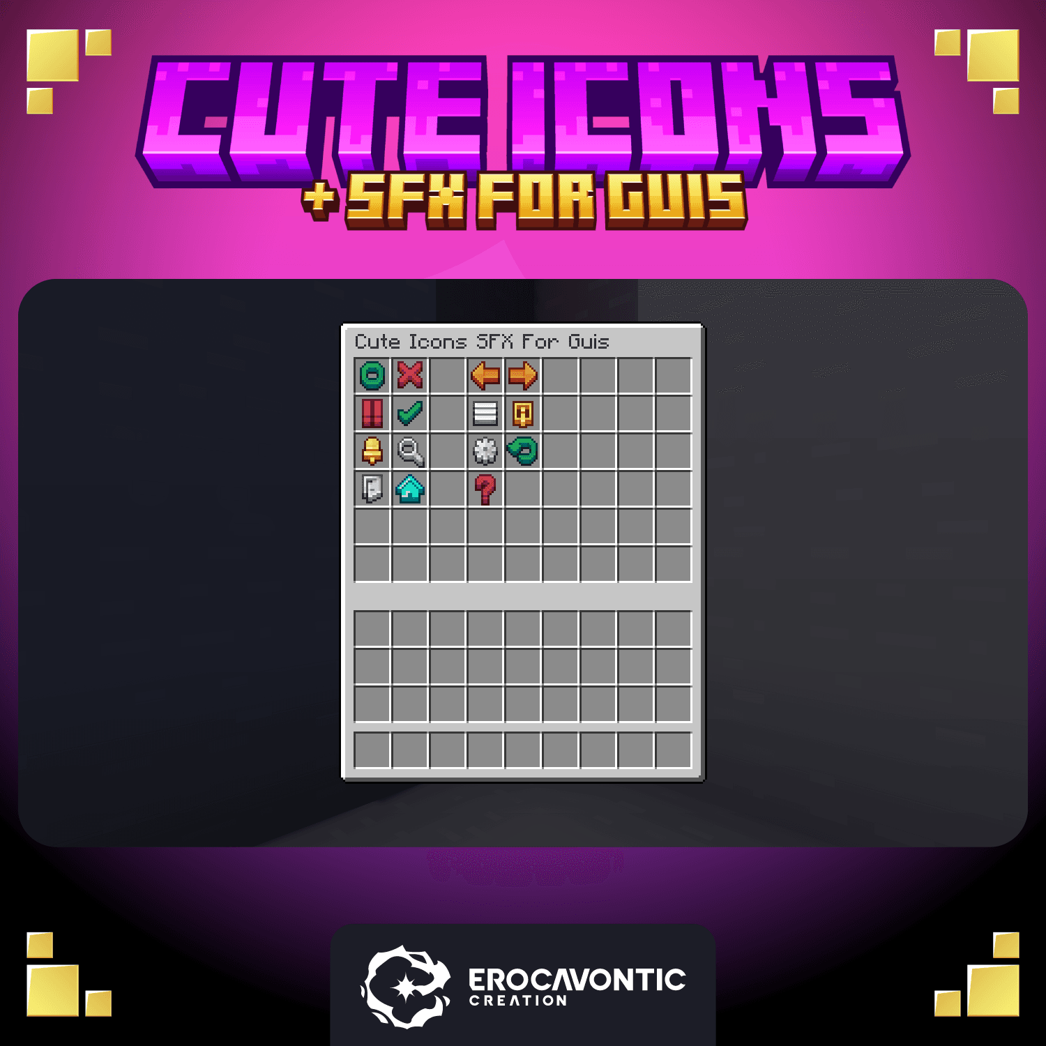 Assets |Icons + SFX for Guis