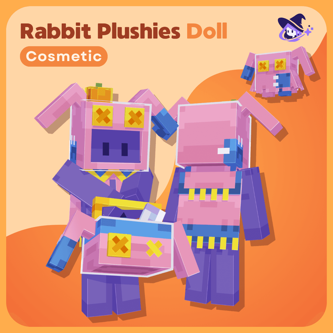 Cosmetics | Halloween Rabbit Doll [Dyeable]
