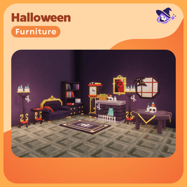 Furniture |Halloween 2026 [Dyeable] | Erocavontic Store